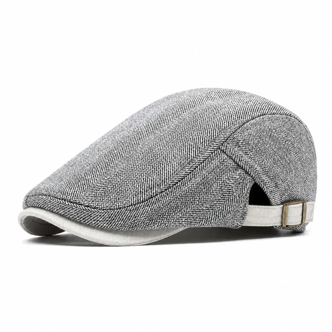 Marlow - Men's Ultra Comfortable Herringbone Cap