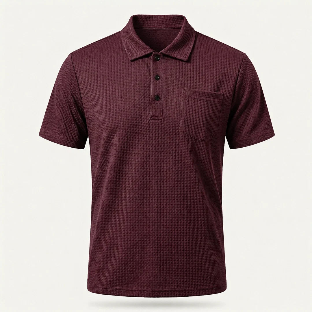 Capri - Men's Ultra Comfortable Pocket Polo Shirt