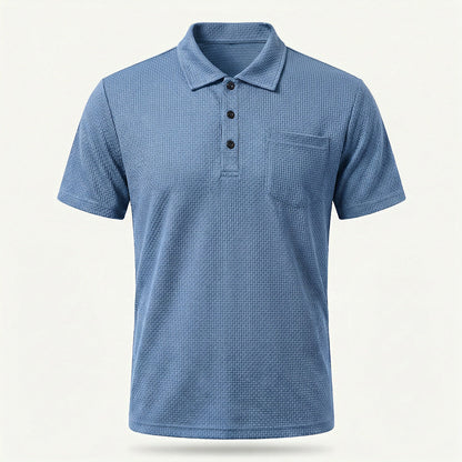 Capri - Men's Ultra Comfortable Pocket Polo Shirt