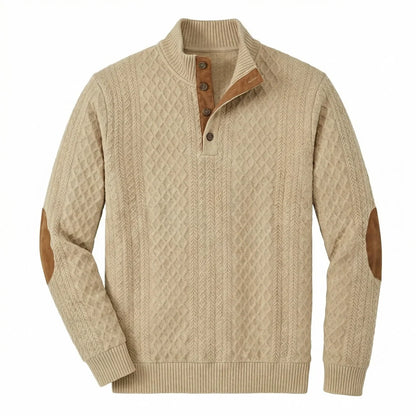 Crown - Men's Classic High Collar Pullover